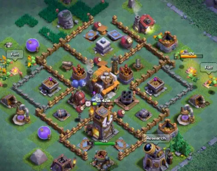 Clash of Clans Builder Base 5 Layout 2024