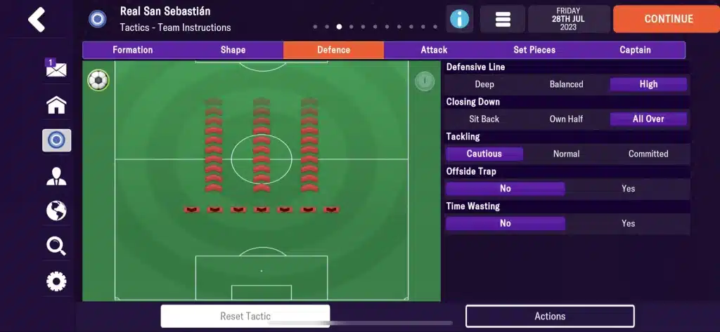 Football Manager 2024 Best Defence