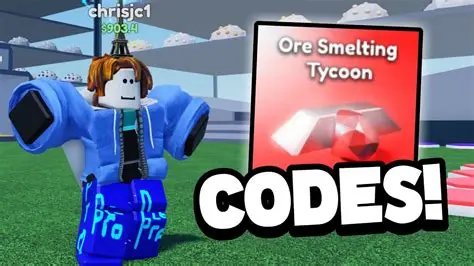 Ore Smelting Tycoon codes january 2024