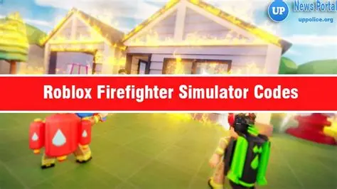 Firefighter Simulator codes january 2024