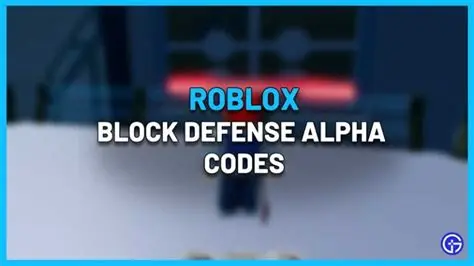 Block Defense Alpha codes january 2024