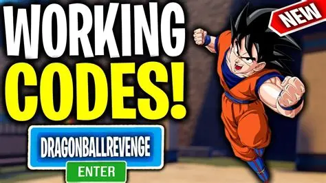 Dragon Ball Revenge codes january 2024